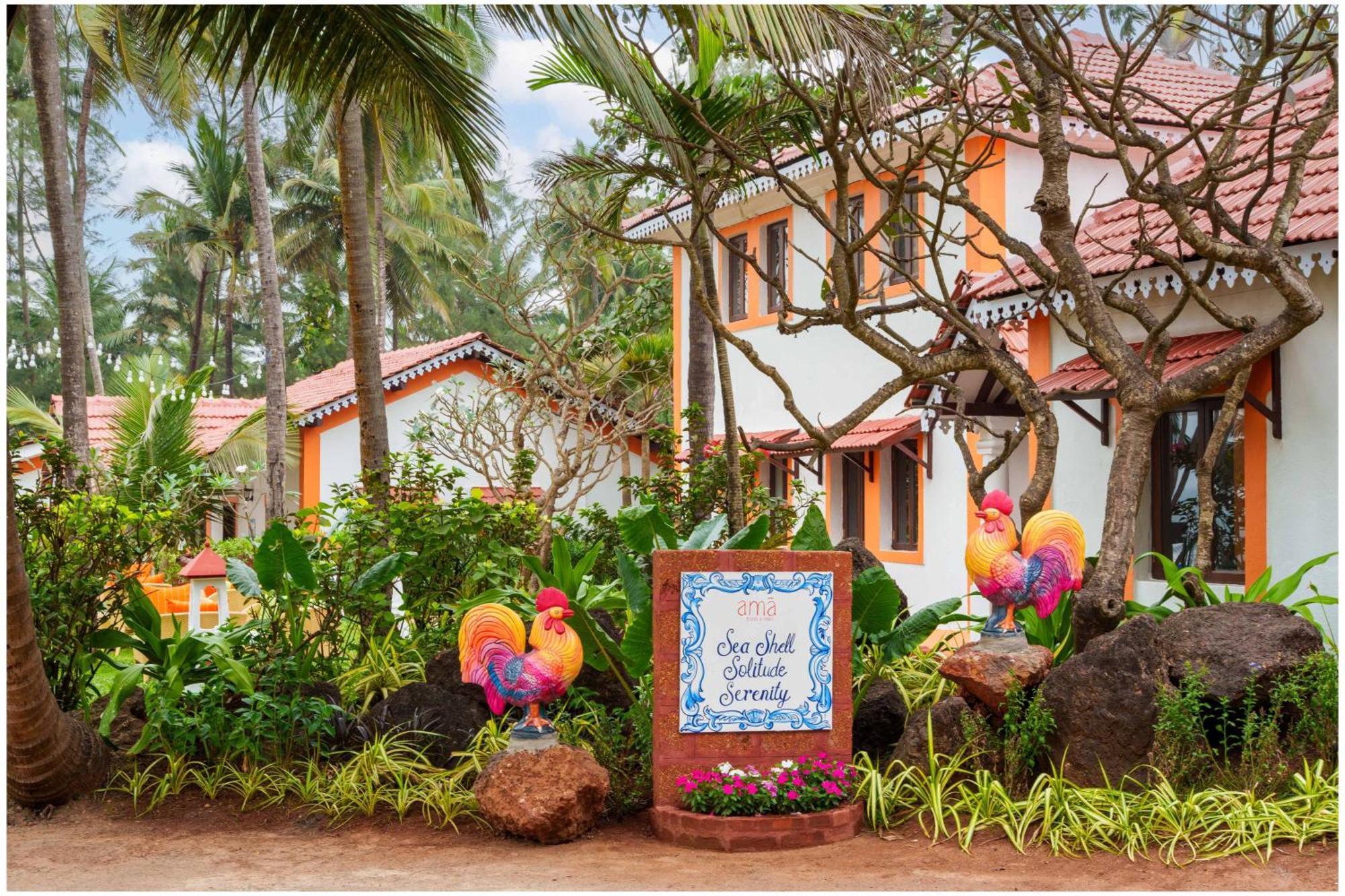 Amã Stays & Trails Aguada Shell Villa , Goa Candolim Buitenkant foto